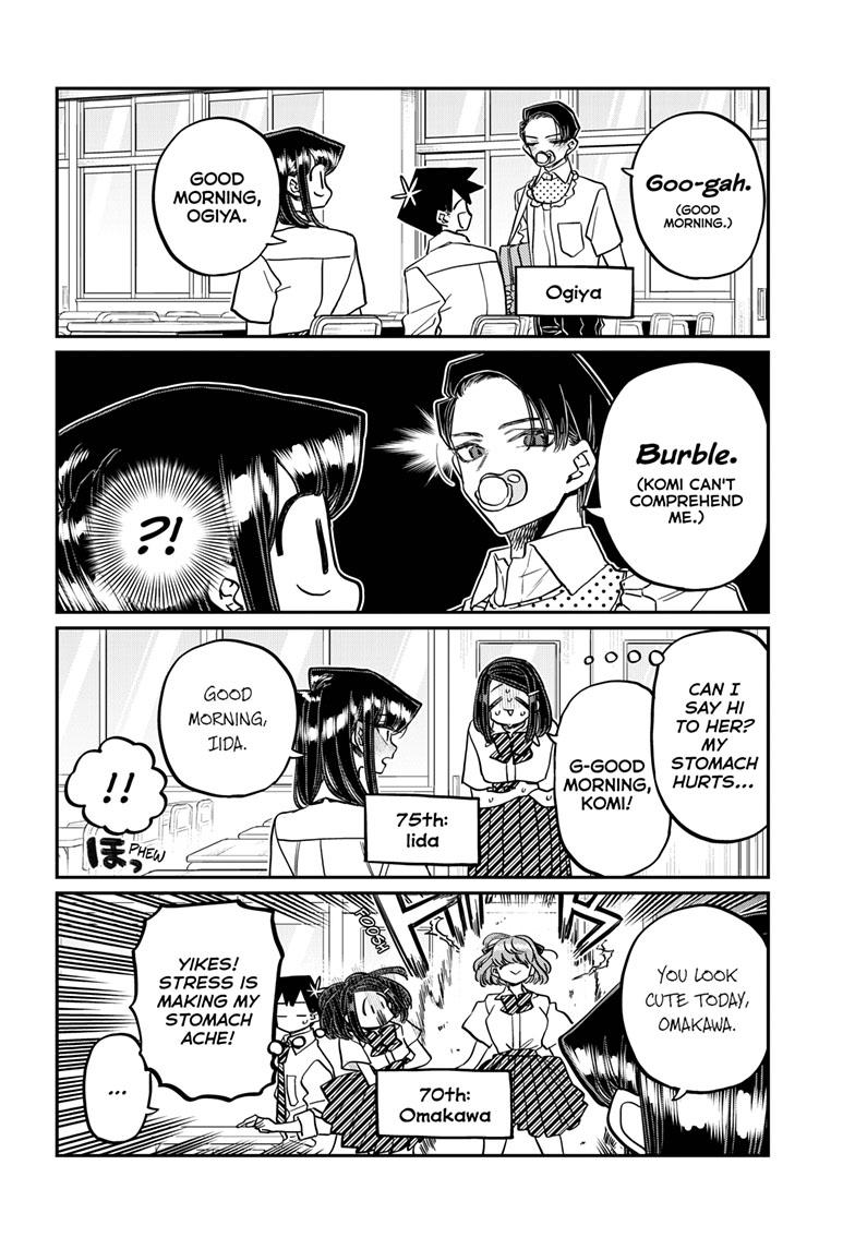 Komi-san wa Komyushou Desu Chapter 416 page 6 - Chapter 416