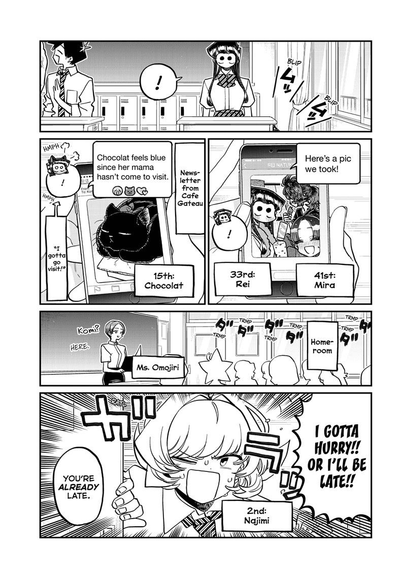 Komi-san wa Komyushou Desu Chapter 416 page 7 - Chapter 416
