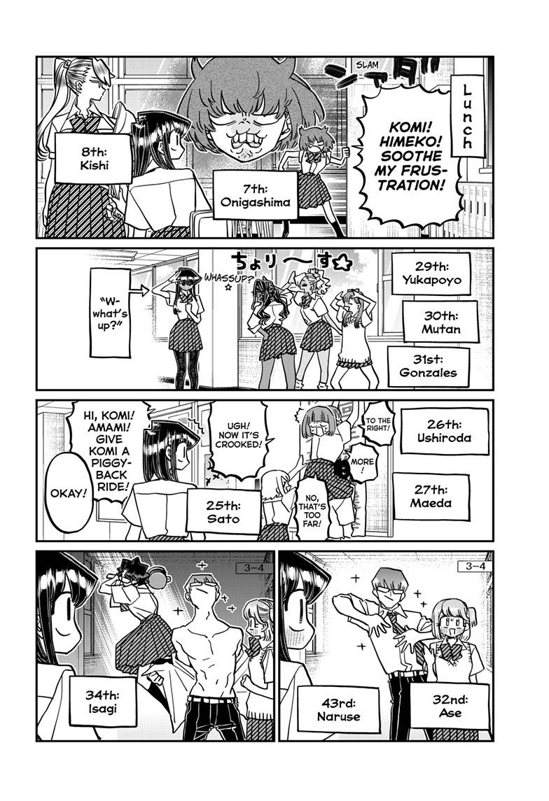 Komi-san wa Komyushou Desu Chapter 416 page 8 - Chapter 416