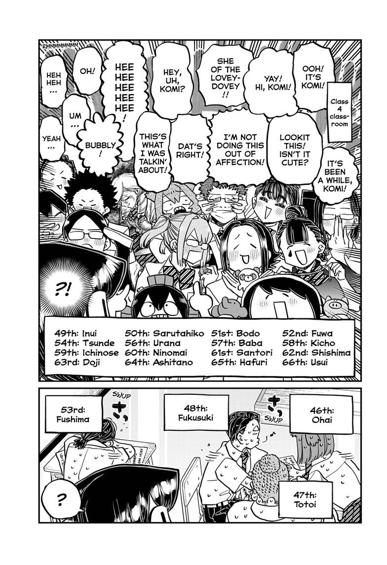Komi-san wa Komyushou Desu Chapter 416 page 9 - Chapter 416