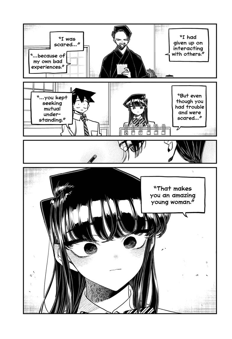 Komi-san wa Komyushou Desu Chapter 417 page 18 - Chapter 417