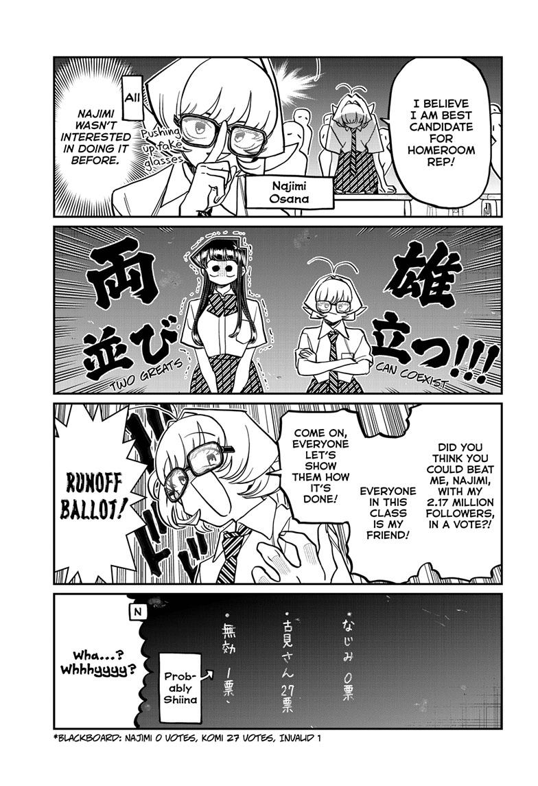 Komi-san wa Komyushou Desu Chapter 420 page 3 - Chapter 420
