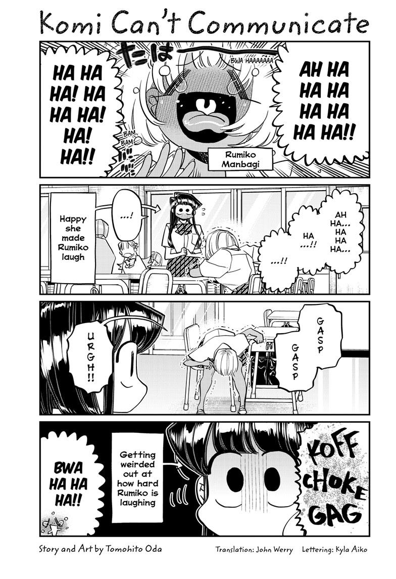 Komi-san wa Komyushou Desu Chapter 425 page 1 - Chapter 425