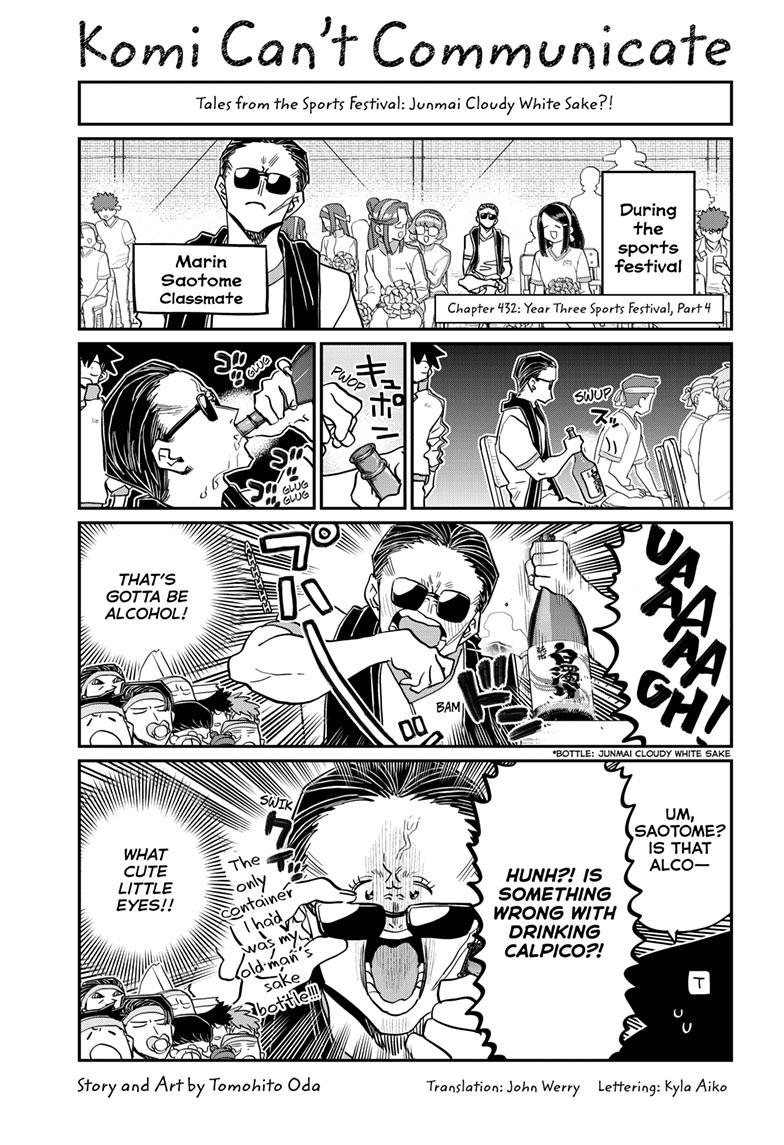 Komi-san wa Komyushou Desu Chapter 432 page 1 - Chapter 432