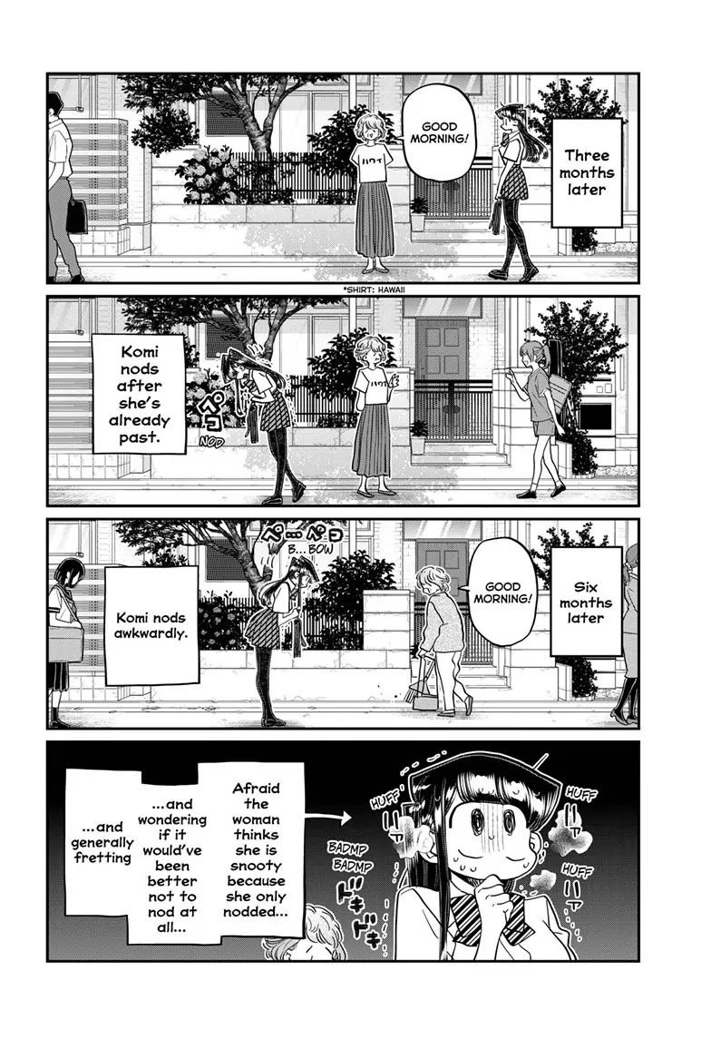 Komi-san wa Komyushou Desu Chapter 434 page 4 - Chapter 434
