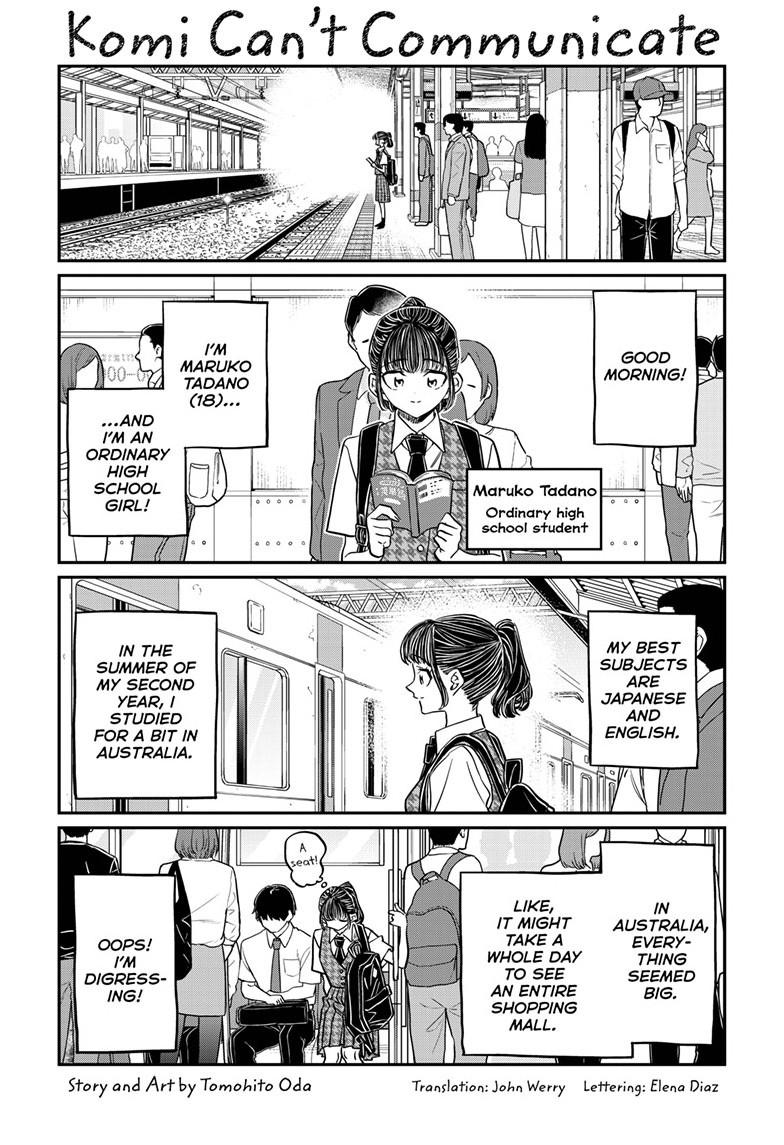 Komi-san wa Komyushou Desu Chapter 437 page 1 - Chapter 437