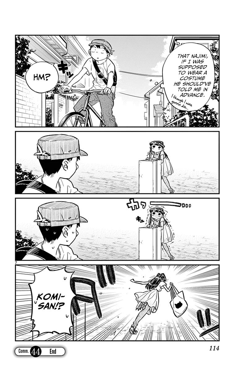 Komi-san wa Komyushou Desu Chapter 44 page 7 - Chapter 44