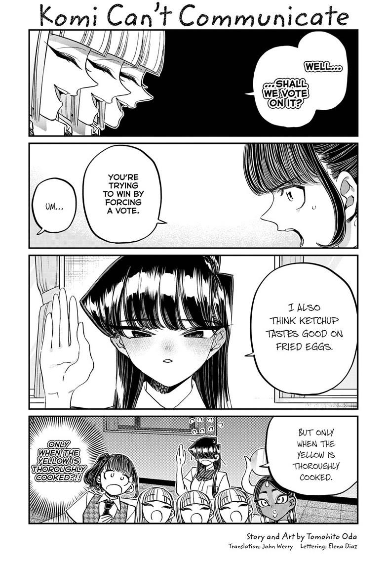 Komi-san wa Komyushou Desu Chapter 441 page 1 - Chapter 441