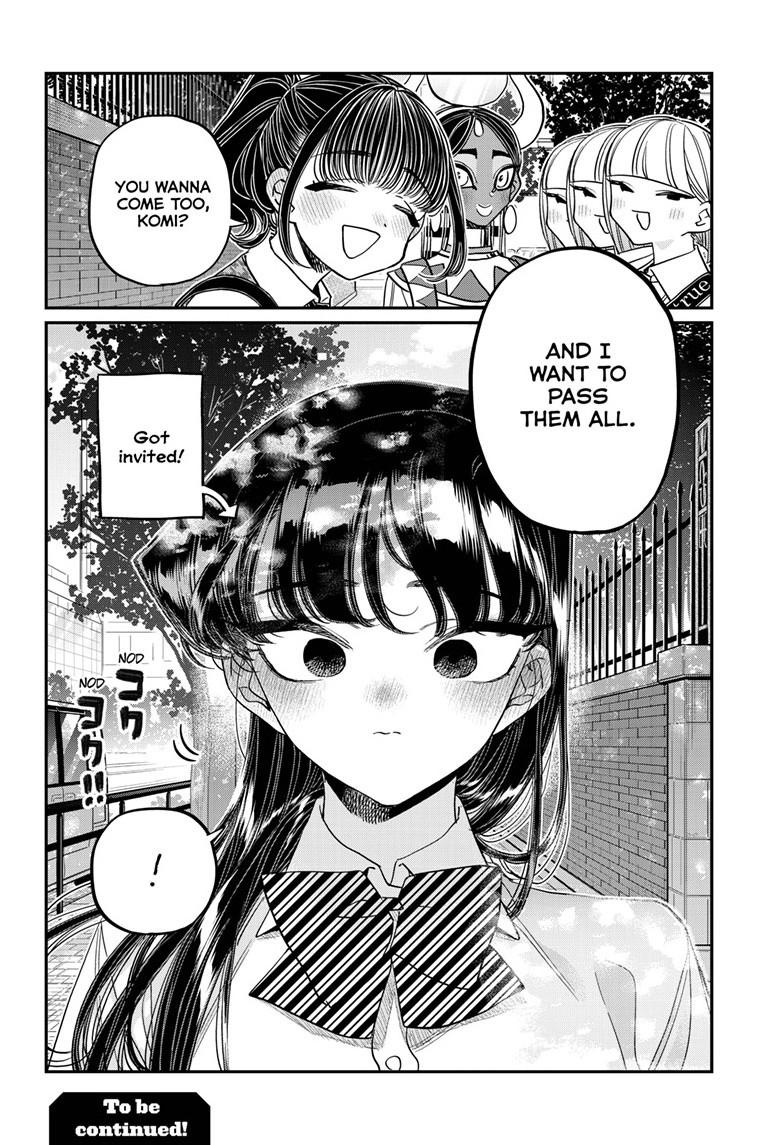 Komi-san wa Komyushou Desu Chapter 441 page 18 - Chapter 441