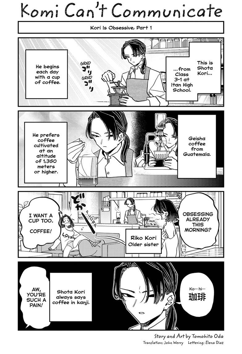 Komi-san wa Komyushou Desu Chapter 448 page 1 - Chapter 448