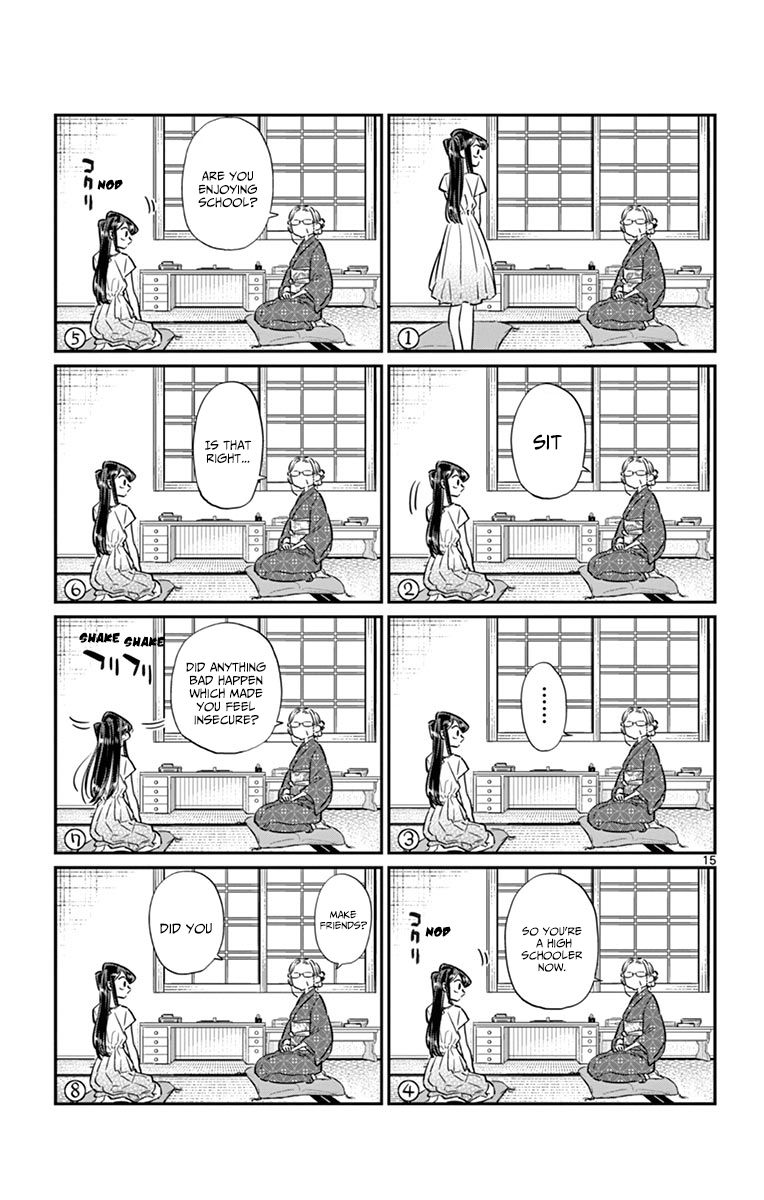 Komi-san wa Komyushou Desu Chapter 45 page 15 - Chapter 45 : Obon Festival