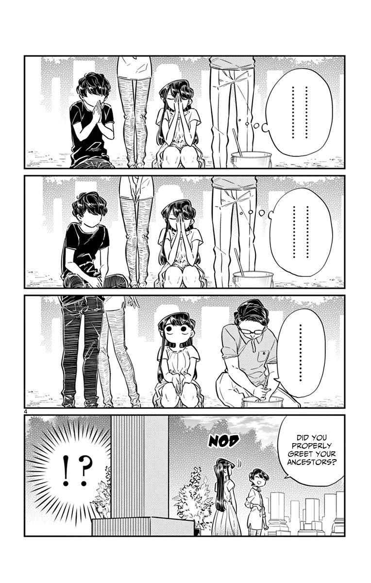 Komi-san wa Komyushou Desu Chapter 45 page 4 - Chapter 45 : Obon Festival