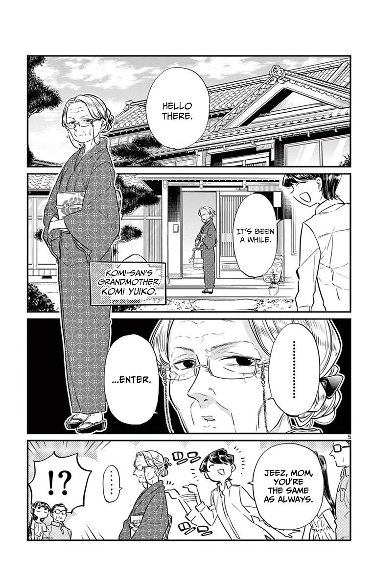 Komi-san wa Komyushou Desu Chapter 45 page 5 - Chapter 45 : Obon Festival