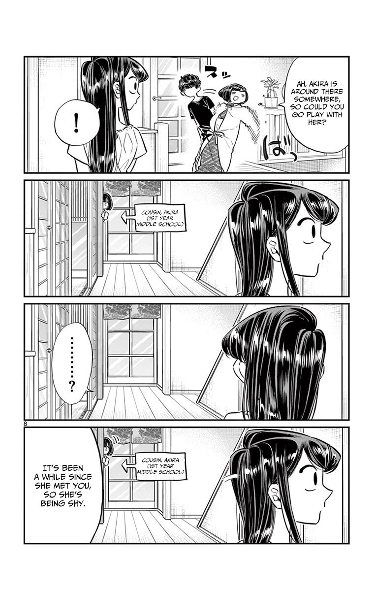 Komi-san wa Komyushou Desu Chapter 45 page 8 - Chapter 45 : Obon Festival