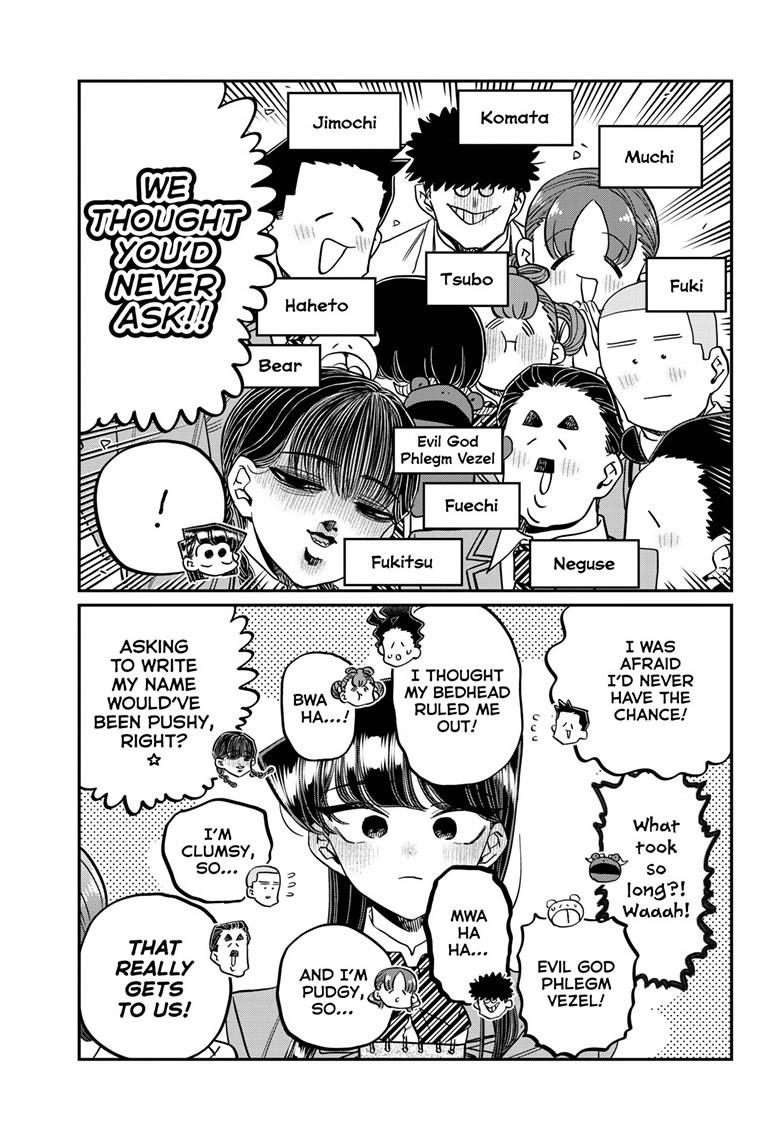Komi-san wa Komyushou Desu Chapter 458 page 5 - Chapter 458