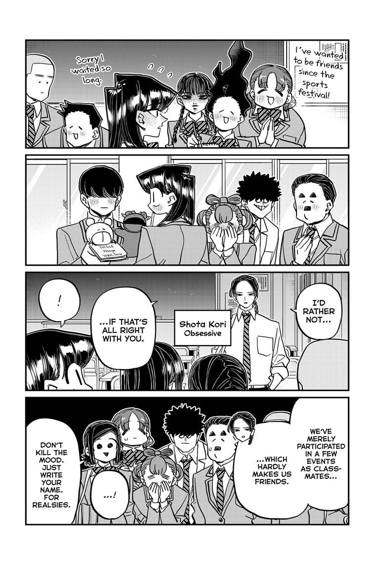 Komi-san wa Komyushou Desu Chapter 458 page 6 - Chapter 458