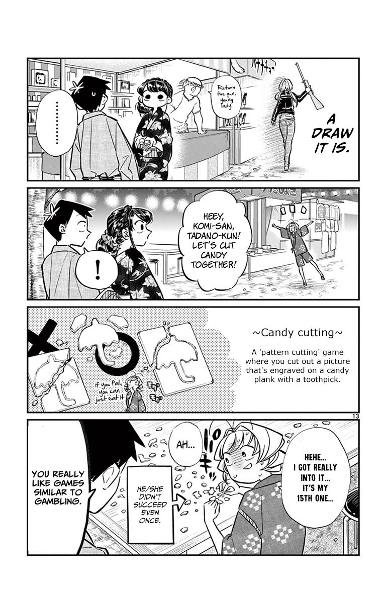 Komi-san wa Komyushou Desu Chapter 46 page 13 - Chapter 46 : Summer Festival