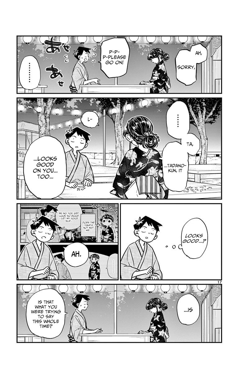 Komi-san wa Komyushou Desu Chapter 46 page 17 - Chapter 46 : Summer Festival