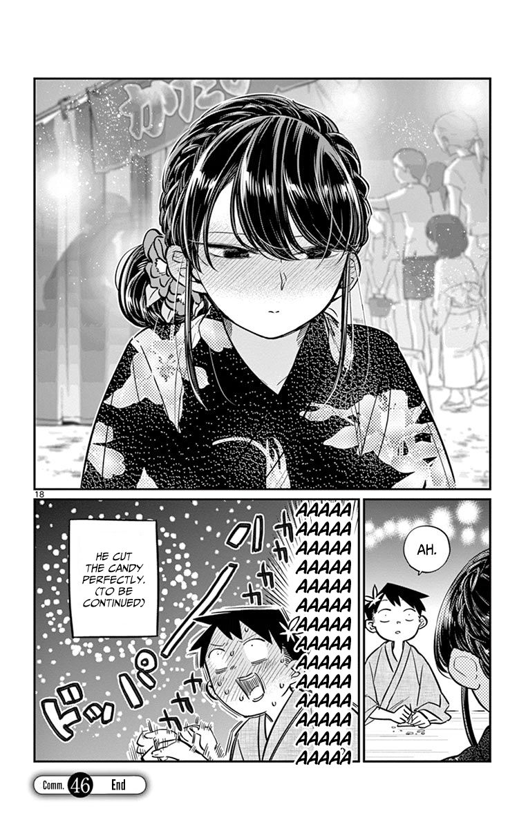 Komi-san wa Komyushou Desu Chapter 46 page 18 - Chapter 46 : Summer Festival