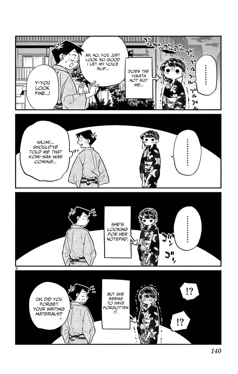 Komi-san wa Komyushou Desu Chapter 46 page 4 - Chapter 46 : Summer Festival