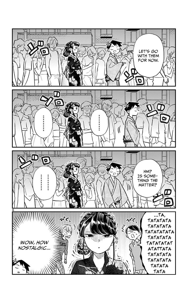 Komi-san wa Komyushou Desu Chapter 46 page 6 - Chapter 46 : Summer Festival