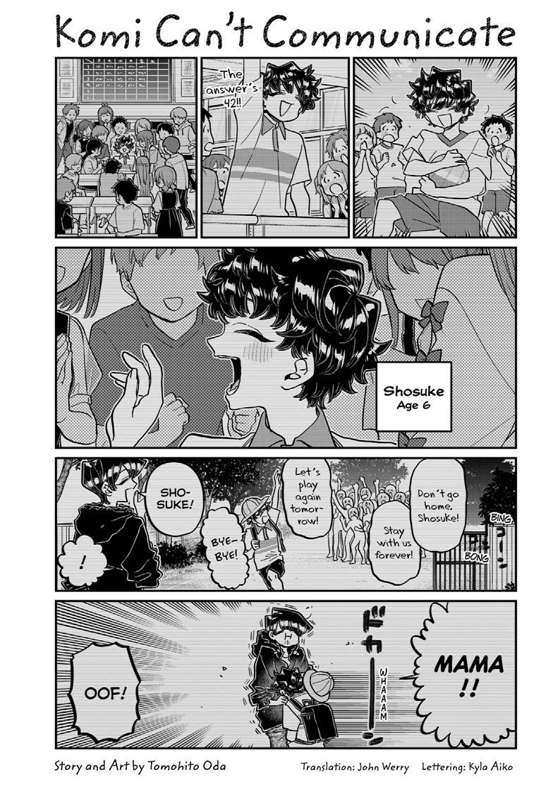 Komi-san wa Komyushou Desu Chapter 461 page 1 - Chapter 461