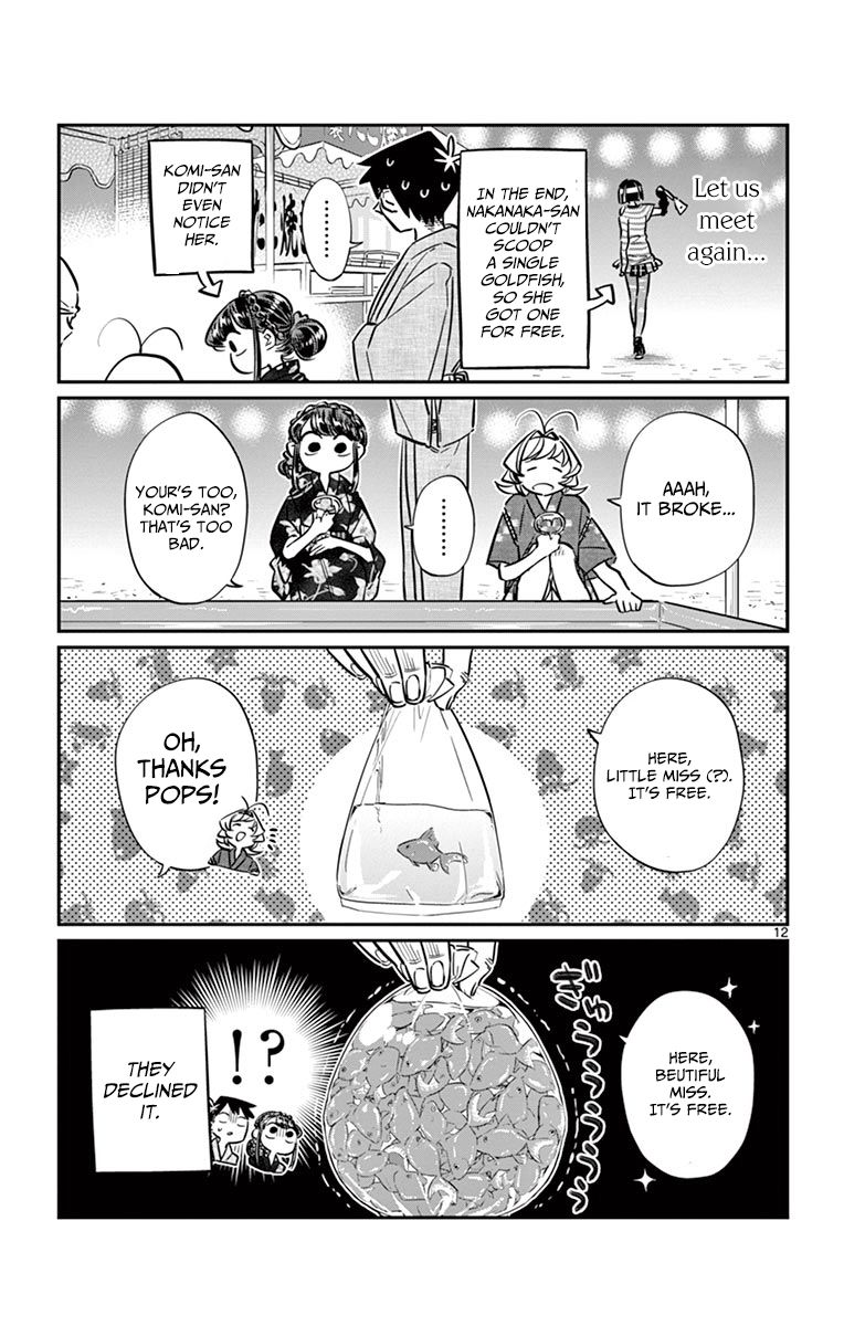 Komi-san wa Komyushou Desu Chapter 47 page 12 - Chapter 47 : Summer Festival 2