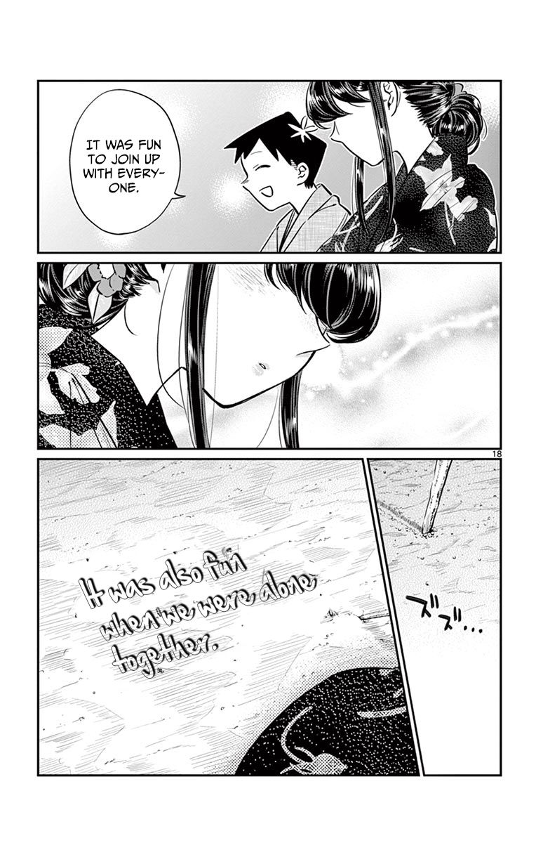 Komi-san wa Komyushou Desu Chapter 47 page 18 - Chapter 47 : Summer Festival 2