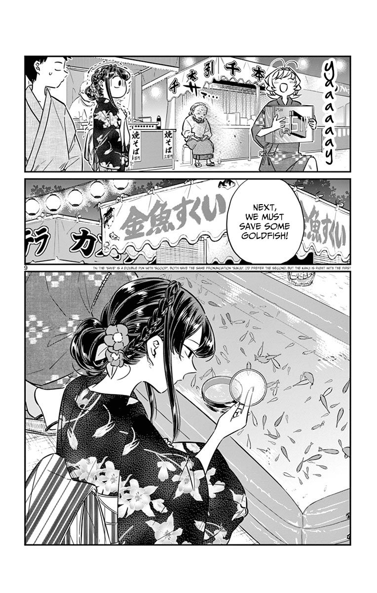 Komi-san wa Komyushou Desu Chapter 47 page 9 - Chapter 47 : Summer Festival 2