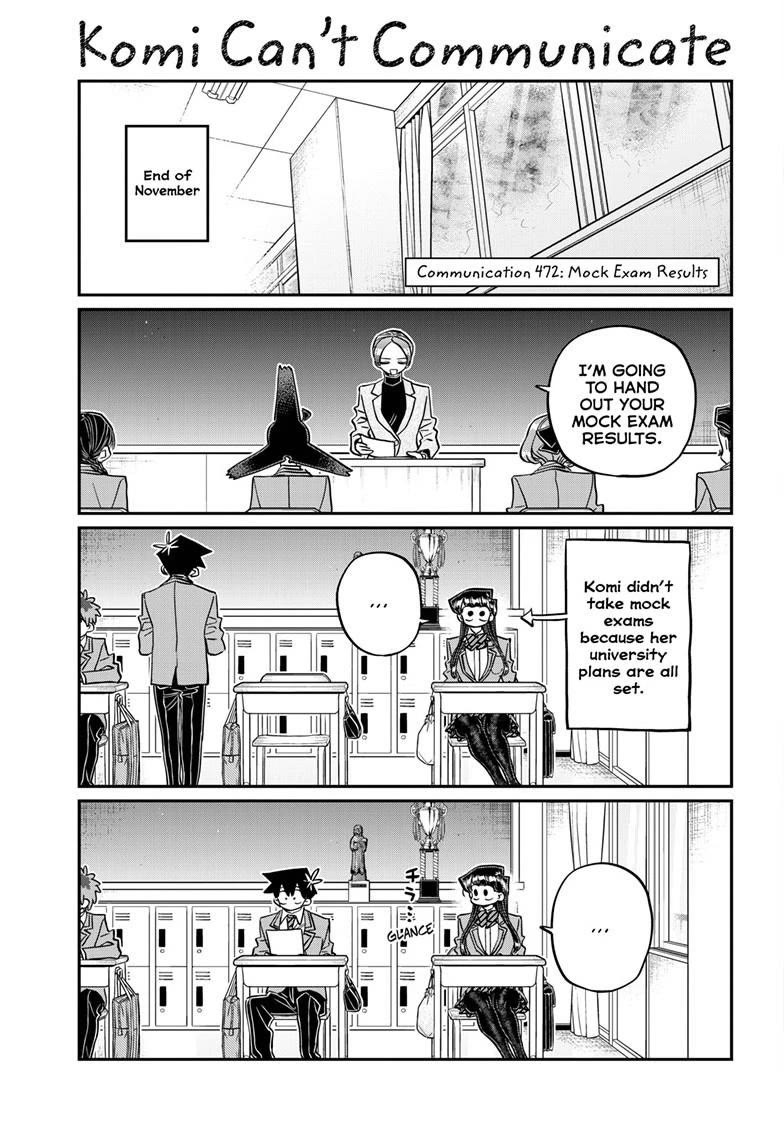 Komi-san wa Komyushou Desu Chapter 472 page 2 - Chapter 472