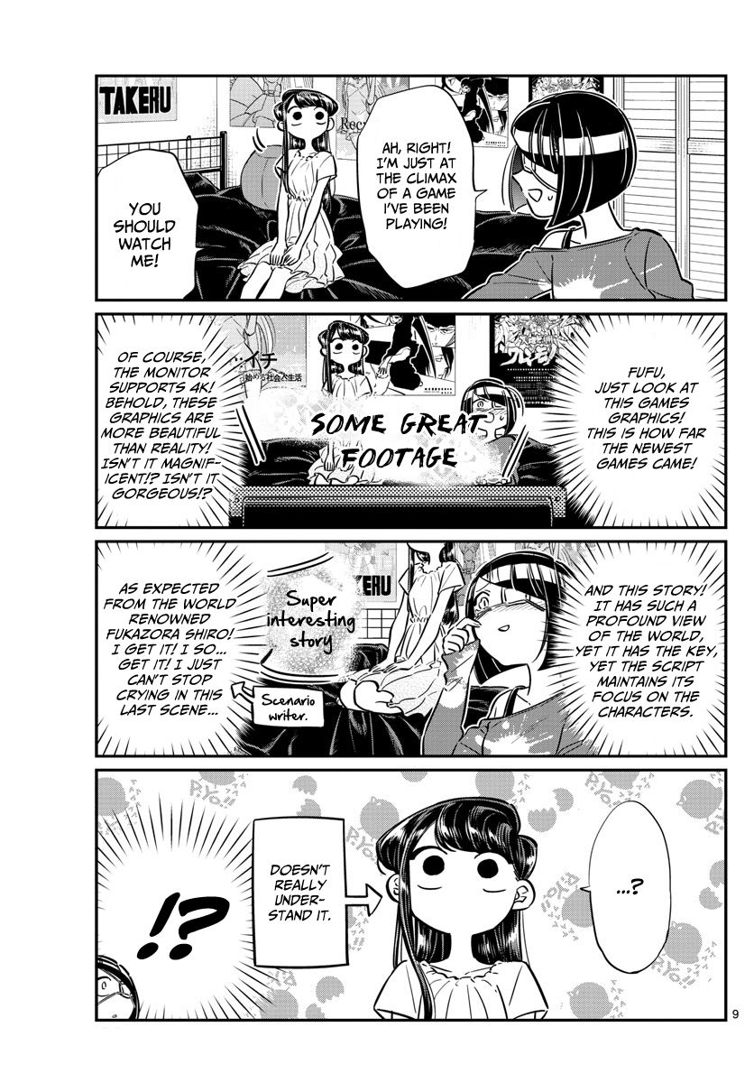 Komi-san wa Komyushou Desu Chapter 48 page 9 - Chapter 48 : Video games