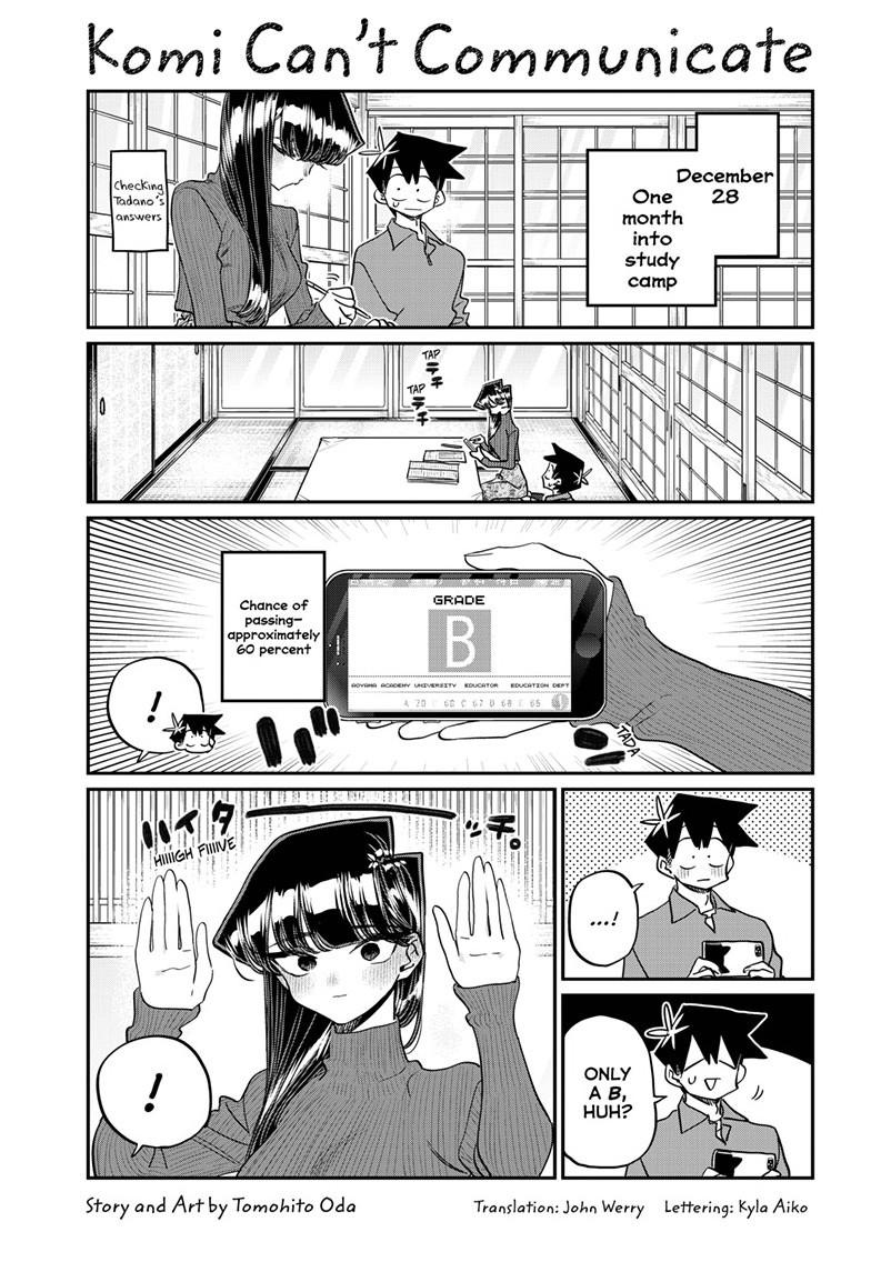 Komi-san wa Komyushou Desu Chapter 480 page 1 - Chapter 480