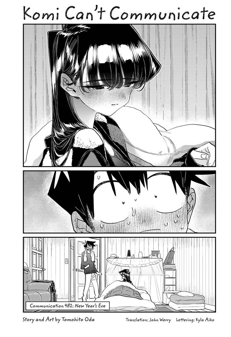 Komi-san wa Komyushou Desu Chapter 482 page 1 - Chapter 482