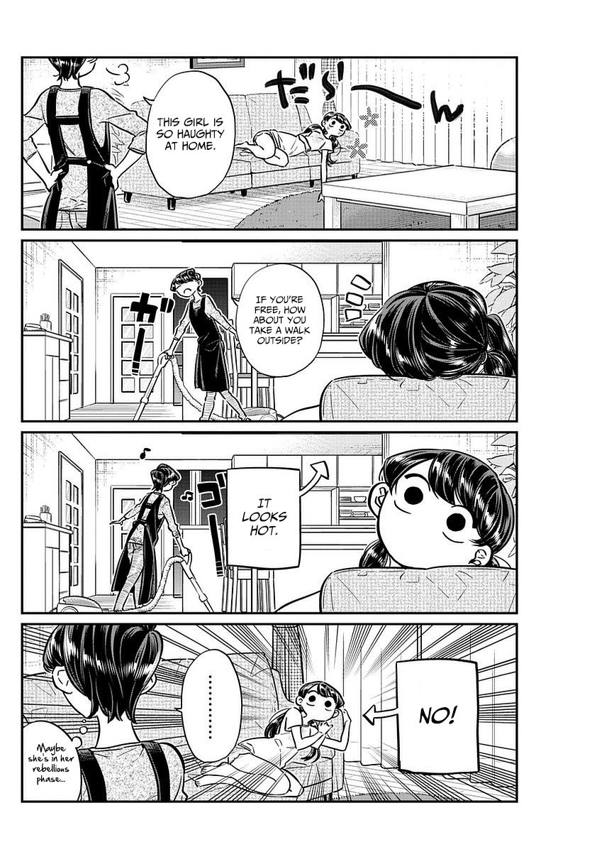 Komi-san wa Komyushou Desu Chapter 49 page 6 - Chapter 49 : A hot day