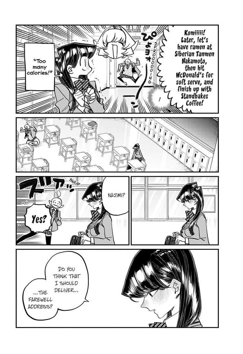 Komi-san wa Komyushou Desu Chapter 495 page 6 - Chapter 495
