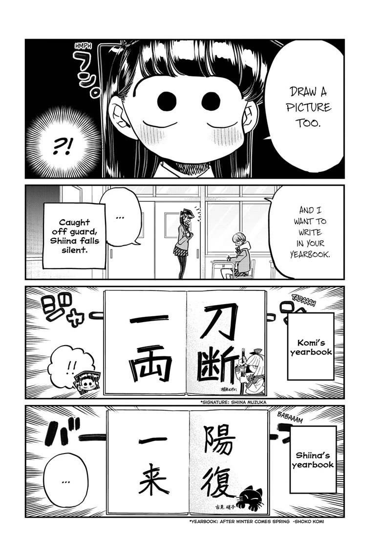 Komi-san wa Komyushou Desu Chapter 497 page 2 - Chapter 497