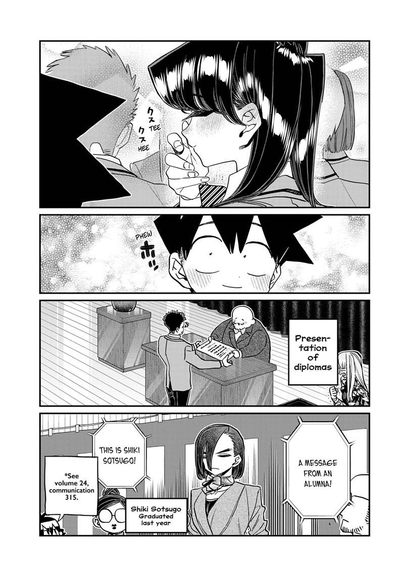 Komi-san wa Komyushou Desu Chapter 498 page 4 - Chapter 498