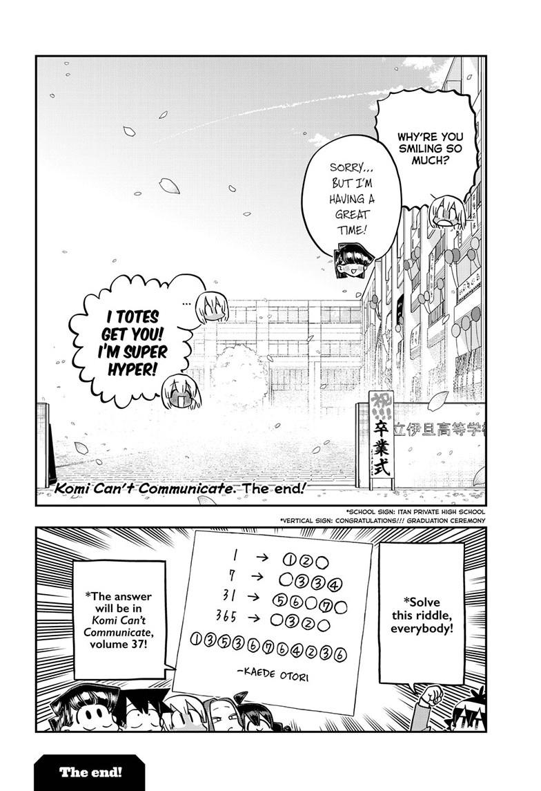 Komi-san wa Komyushou Desu Chapter 499 page 21 - Chapter 499 [END]