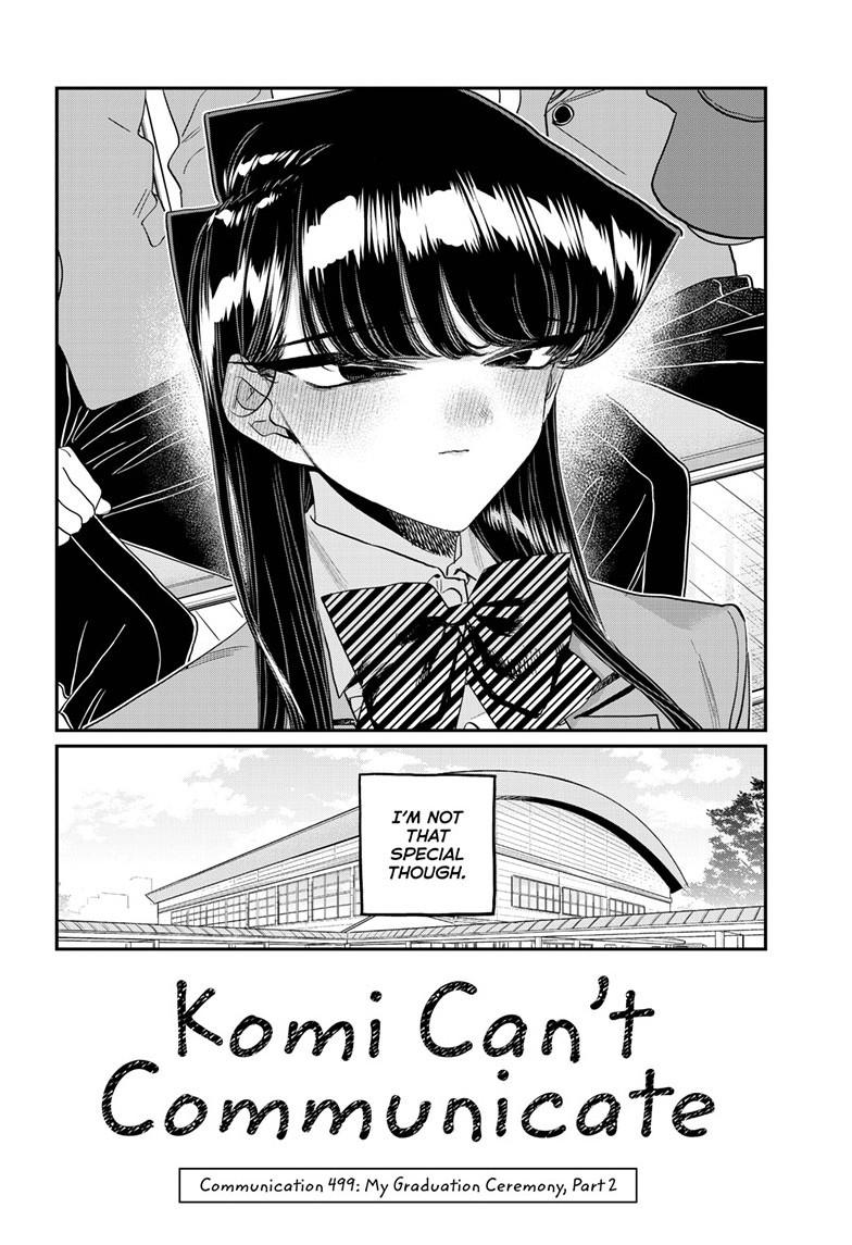 Komi-san wa Komyushou Desu Chapter 499 page 5 - Chapter 499 [END]