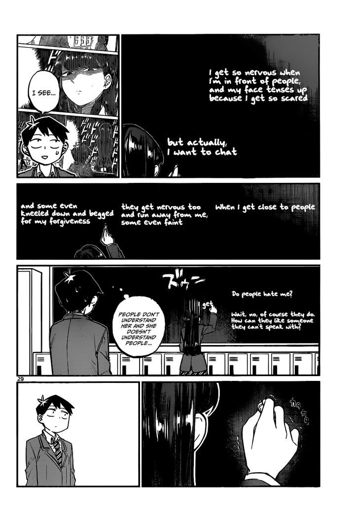 Komi-san wa Komyushou Desu Chapter 5 page 5 - Chapter 5 : I Want to Chat
