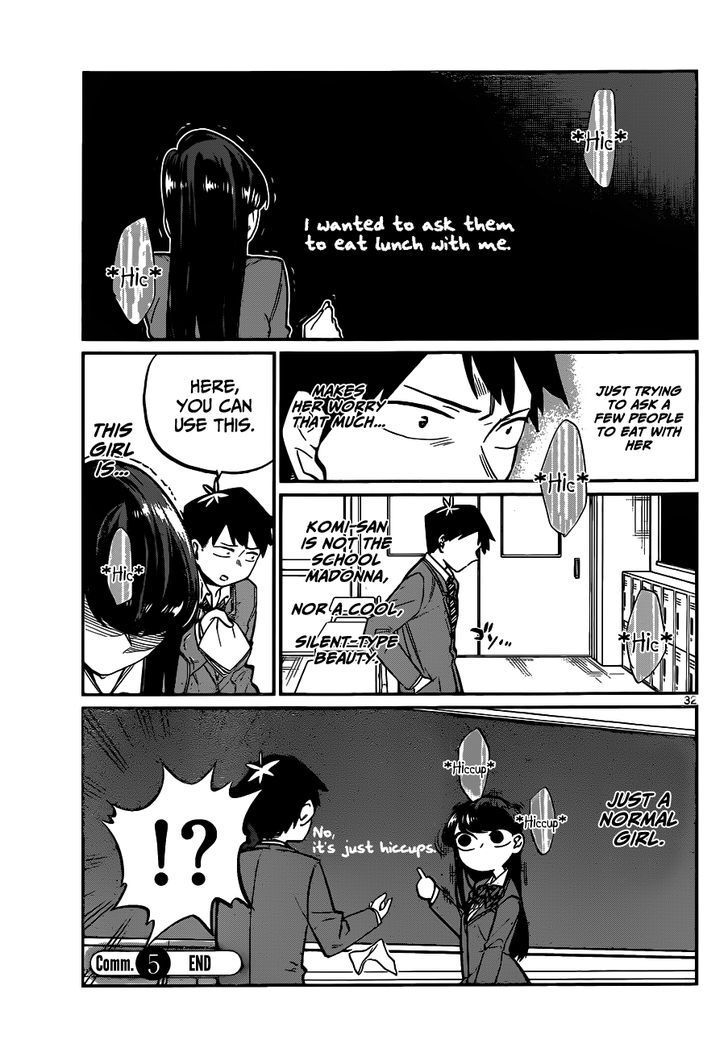 Komi-san wa Komyushou Desu Chapter 5 page 8 - Chapter 5 : I Want to Chat