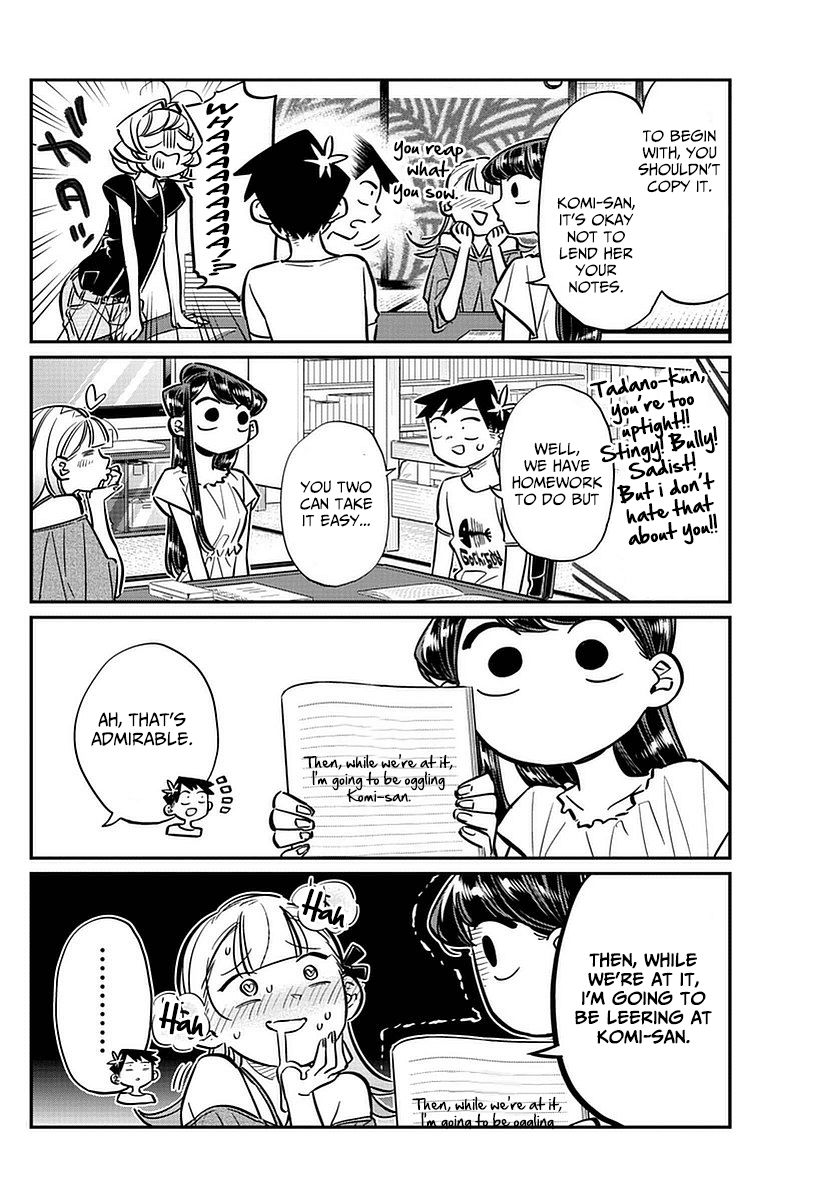 Komi-san wa Komyushou Desu Chapter 50 page 10 - Chapter 50 : The end of summer break