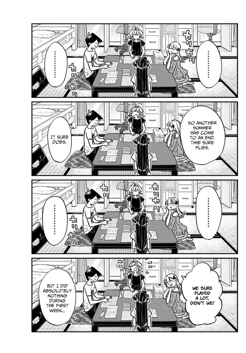 Komi-san wa Komyushou Desu Chapter 50 page 13 - Chapter 50 : The end of summer break