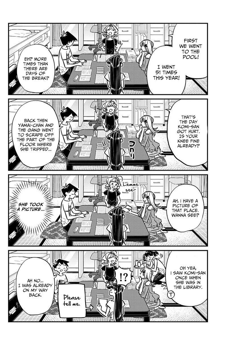 Komi-san wa Komyushou Desu Chapter 50 page 14 - Chapter 50 : The end of summer break