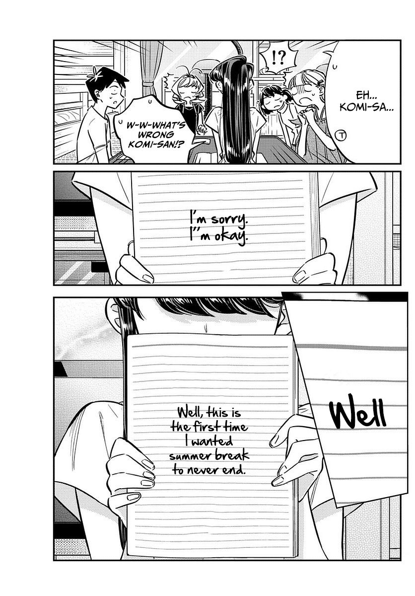 Komi-san wa Komyushou Desu Chapter 50 page 17 - Chapter 50 : The end of summer break