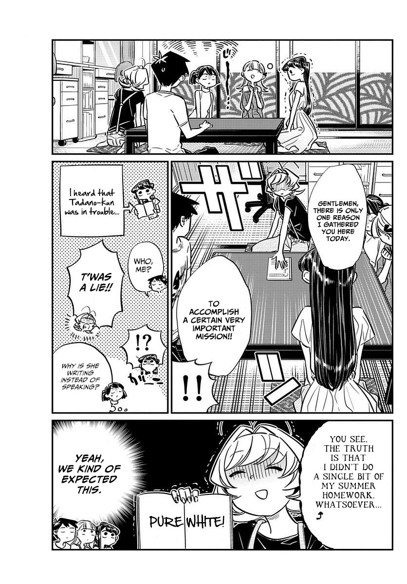Komi-san wa Komyushou Desu Chapter 50 page 7 - Chapter 50 : The end of summer break