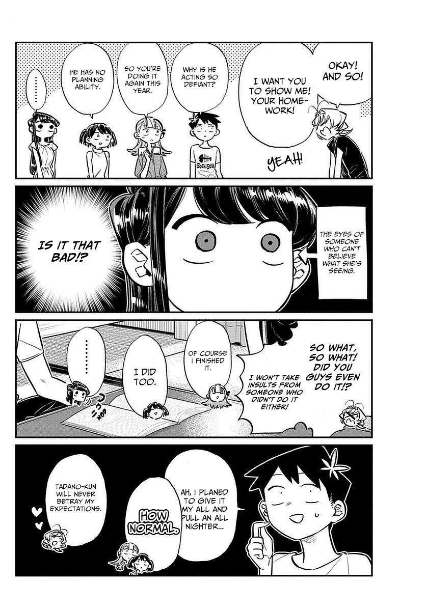 Komi-san wa Komyushou Desu Chapter 50 page 8 - Chapter 50 : The end of summer break