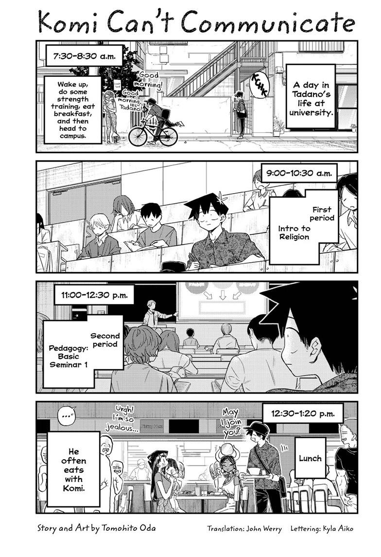 Komi-san wa Komyushou Desu Chapter 501 page 1 - Chapter 501