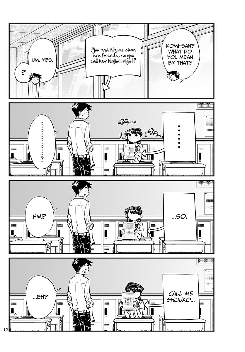 Komi-san wa Komyushou Desu Chapter 53 page 4 - Chapter 53 : Names