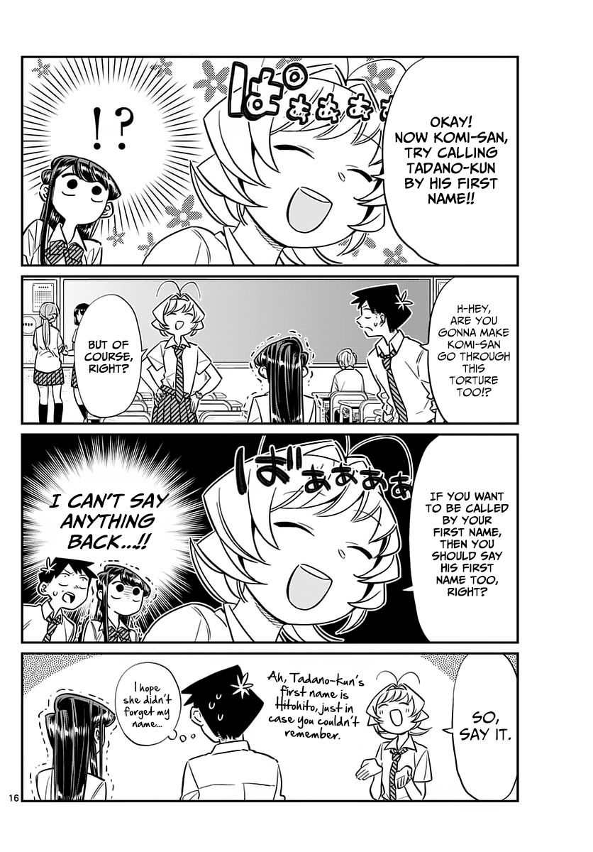 Komi-san wa Komyushou Desu Chapter 53 page 8 - Chapter 53 : Names